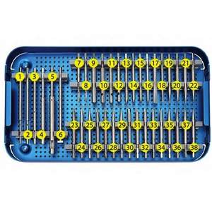 Juego de Instrumentos Quirúrgicos Ortopédicos de Precisión Mundial, Kit Manual de Extracción de Tornillos de Titanio, Certificado CE ISO13485 Clase I - Product Image 3