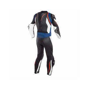 Combinaison de moto en cuir de vachette respirant de haute qualité, vêtements de course automobile en cuir véritable, coupe-vent, imperméable, ensembles personnalisables - Product Image 5