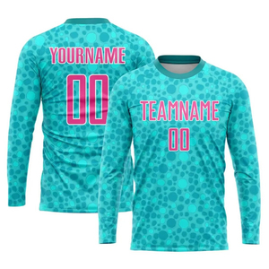Tenues de football unisexes personnalisées 100% polyester respirant, design uni avec logo d'équipe sur les maillots et les shorts, vêtements de football de haute qualité - Product Image 5
