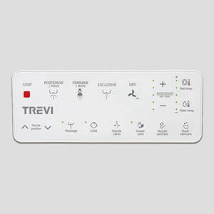 Inodoro inteligente [TREVI] estilo coreano, baño de lujo moderno, solución para baño ALB-R14895P, bidé automático inteligente todo en uno - Product Image 6