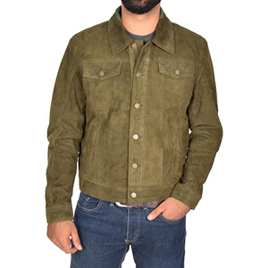 Chaqueta de mezclilla para hombre, de invierno, con forro polar grueso, estilo casual, holgada, cálida, para trabajo, estilo coreano moderno, talla grande, OEM - Product Image 5