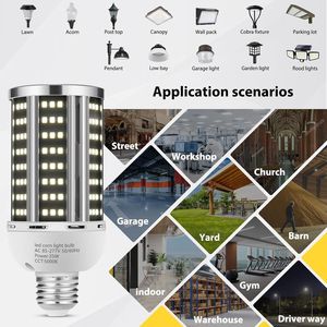 Lampadina LED a Pannocchia di Grado Commerciale 35W, Confezione da 2, Equivalente a 300W, Luce Diurna 5000K, 5000LM, per Illuminazione di Garage e Parcheggi - Product Image 2