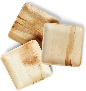 Platos Ecológicos de Hoja de Palma de Areca, Aptos para Alimentos, Compostables, para Restaurantes, Hoteles, Cafeterías y Servicios de Catering - Product Image 4