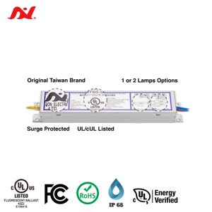 บัลลาสต์สี่หลอด T8 32W ประเภทผลิตภัณฑ์120Vac-277Vac - Product Image 3
