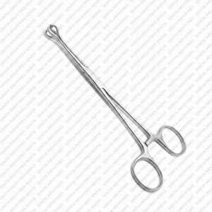 Pinzas para Tejidos Babcock de 6.4 Pulgadas, Instrumento Quirúrgico Veterinario de Acero Inoxidable, Pinzas para Sujetar Tejidos, Certificación OEM CE - Product Image 5