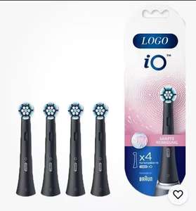 Compatible con <span class=keywords><strong>Cabezales</strong></span> de Cepillo de Dientes Eléctrico <span class=keywords><strong>Oralb</strong></span> IO Series, Limpieza Profunda, Paquete de 4 <span class=keywords><strong>Cabezales</strong></span> de Cepillo de Dientes Io - Product Image 1