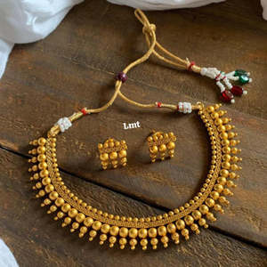 Conjunto de Joyería Fina Chapada en Oro 10573855 Collar - Product Image 1