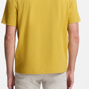 เสื้อยืดคอตตอนลายกราฟิกผู้ชาย ดีไซน์เท่ห์ คุณภาพสูง ปี 2026 ราคาโรงงาน สีพื้น พร้อมโลโก้สั่งทำพิเศษ แขนสั้น - Product Image 6