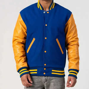 Chaqueta casual de invierno para hombre OEM con logotipo personalizado, chaqueta varsity de manga larga de alta calidad para jóvenes, a la venta en línea. - Product Image 6