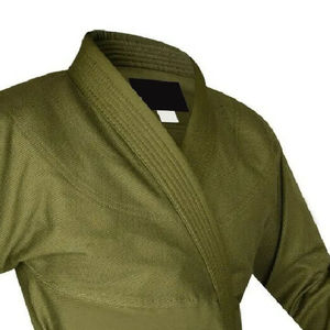 Uniforme de Artes Marciales con Logotipo Personalizado Más Vendido, Traje de Karate Profesional Liso, Kimono de Jiu Jitsu Elástico 100% Algodón - Product Image 3