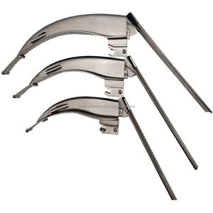 ชุดอุปกรณ์ใส่ท่อช่วยหายใจแบบไฟฟ้า McCoy Laryngoscope รุ่นขายดีล่าสุด ผลิตจากสแตนเลส 3 ใบมีด 1 ด้ามจับ ได้รับการรับรองมาตรฐาน CE ISO ใช้ซ้ำได้ - Product Image 5