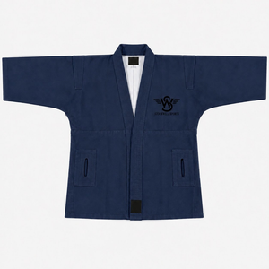 Vêtements de sport à séchage rapide, emballage personnalisé, veste Sambo en gros, polyester et coton durables, respirants et confortables - Product Image 1