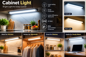 ไฟตู้ CL10 พร้อมโหมดสี 2 แบบ วัสดุพลาสติก รับประกัน 1 ปี - Product Image 3