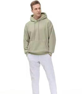 Men's Classic Winter Oversized Pullover Hoodie New Arrival 100% Cotton <b>Coat</b> with Custom Logo Printing <b>Lined</b> Design for Summer - Product Image 2