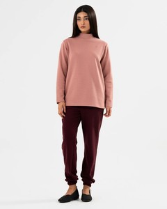 Sweat à capuche oversize en molleton respirant avec poches, tricoté, couleur unie, style minimaliste, coupe classique, unisexe, pour l'automne - Product Image 2