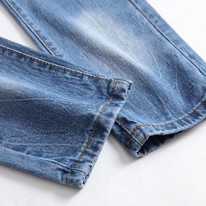 Jean déchiré de haute qualité pour homme, coupe décontractée, tissu extensible premium, mode décontractée, pour tous les jours et les activités de plein air - Product Image 4