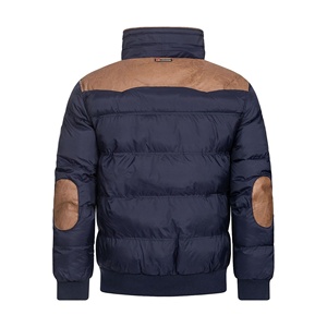 OEM ODM Wholesale Blank Men's Puffer Jacket Winter Warm Hooded Parka Windproof Custom Colour Outerwear Heavy Weight <b>Padded</b> <b>Coat</b> - Product Image 2