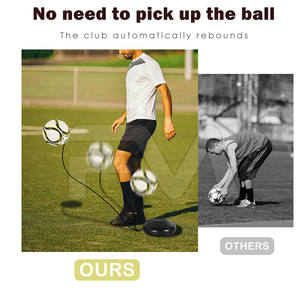 Ballon de football en corde au design unique, faible MOQ, couleur unie, léger - Product Image 4