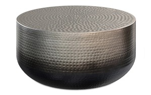Modern Black & Grey Coffee <b>Table</b> <b>With</b> Textured Surface Contemporary Living Room Furniture Black Finish Handmade Design - Product Image 5