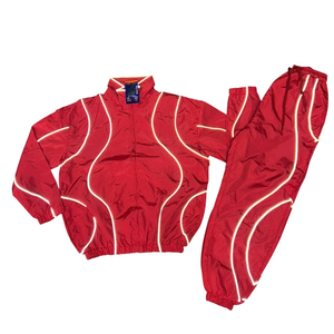 Veste coupe-vent et pantalon de survêtement pour homme OEM, imperméable, streetwear, logo personnalisé, vêtements de sport - Product Image 3