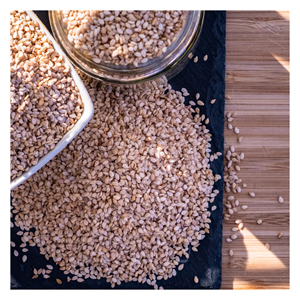 Graines de sésame blanc naturel non décortiquées en gros, en stock, non-OGM, sans conservateurs, riches en protéines - Product Image 6