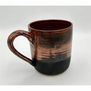 Mug à cocktail en cuivre isolé, vaisselle de bar professionnelle, mug Moscow Mule avec poignée ergonomique en laiton, mug en cuivre résistant au ternissement - Product Image 2