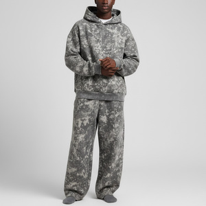 Factory Direct Streetwear Tracksuit French Terry Activewear <b>Set</b> Private Label Manufacturing Service - Product Image 6