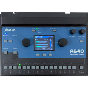 Console de mixage numérique personnelle Avi A640 16 canaux avec boutons, entrées MIDI TRS, sorties stéréo/mono pour ordinateur portable et smartphone - Product Image 6