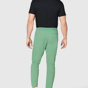Pantalones Deportivos de Gimnasio Color Verde Menta con Bolsillo Trasero con Cremallera, Pantalones de Chándal para Entrenamiento, Venta al Por Mayor - Product Image 4