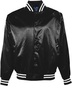 Veste homme sur mesure 100% nylon satin polyester bomber varsity jackets look brillant vestes homme style bomber vente en ligne chaude - Product Image 1