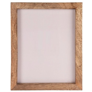 Handcrafted Sustainable Mango Wood Photo <b>Frame</b> Rustic Carved Leaf Design Picture <b>Frame</b> for Tabletop and <b>Wall</b> - Product Image 2