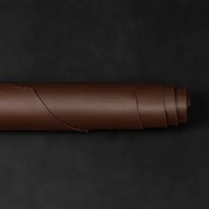 Cuir Nubuck Véritable Noir Durable en Peau de Vache, Idéal pour Chaussures Artisanales, Bottes Western, Sacs de Luxe, Portefeuilles, Artisanat et Couture - Product Image 6