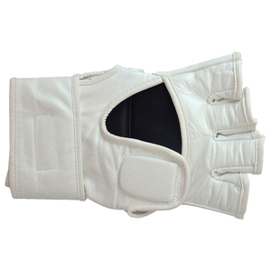 Gants de combat professionnels pour MMA, Sanda et Kickboxing, avec fermeture extensible, imperméables, sans doigts, en PU - Product Image 3