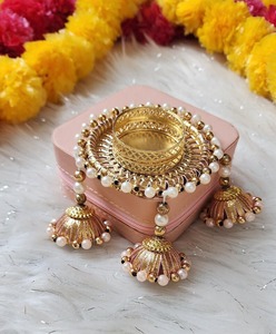 Porte-bougie attrayant de style Jhumka pour la décoration des escaliers, bougies de balcon au look élégant, décoration de jardin et de chambre d'enfant - Product Image 2