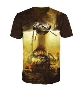 Camiseta de Pesca de Primera Calidad, Sublimación Personalizada, Mangas Cortas, Ropa de Pesca Específica para Pescadores, Camisetas de Pesca de Alto Rendimiento - Product Image 6