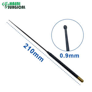 Ensemble d'instruments manuels CE en acier inoxydable Hasni : Spatules dissectionnaires, crochets micro-nerveux et micro-vasculaires, curettes en forme de goutte d'eau 3*0.9mm - Product Image 5