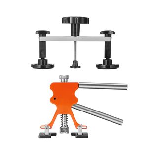 Kit de reparación de abolladuras sin pintura de 56 piezas, extractor dorado y extractor de puente, herramienta para eliminar abolladuras de coches con tiras de pegamento caliente, equipo de reparación de carrocerías - Product Image 2