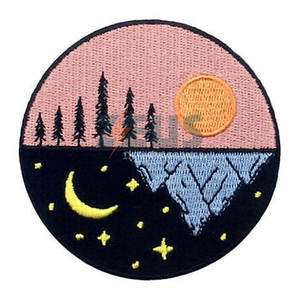 Patch brodé adhésif léger en matériau durable avec bordure Merrow, qualité supérieure, vente chaude - Product Image 4