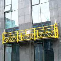 Plateforme de travail suspendue série ZLP, fourniture directe d'usine, plateforme suspendue pour la construction