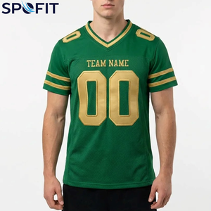 Jersey de Fútbol Americano Sublimado Personalizado de Alta Calidad para Adultos, Secado Rápido, Logotipo Personalizado Impreso, Uniformes Deportivos Sublimados - Product Image 5