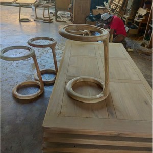 Fabricante de Muebles de Madera de Teca Sostenible, Mesa de Centro Redonda Personalizada de Grado Comercial para Interiores y Exteriores para Proyectos Hoteleros - Product Image 6
