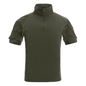 Camiseta Táctica 100% Algodón para Hombre, Transpirable, con Estampado de Camuflaje, para Caza y Deportes al Aire Libre, Ropa Deportiva - Product Image 4