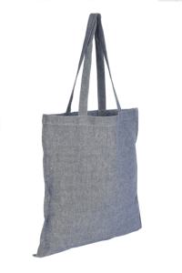 100% Bolsas de compras reutilizables de algodón Fabricante y exportador indio Diseño Chambrey impreso - Product Image 2