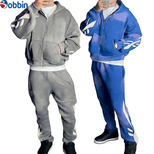 Conjunto Deportivo de Última Tendencia, Diseño Desgastado, con Bordado Personalizado y Apliques, Efecto Deslavado al Sol, Corte Acampanado - Product Image 6