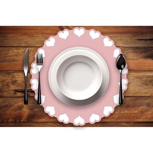 New Design 100% Cotton <b>place</b> <b>mats</b> Traditional Embroidery Design Dining Table <b>Place</b> <b>mats</b> for Valentine - Product Image 1