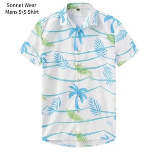 Printed short sleeve <b>Shirts</b> for Mens - Product Image 5