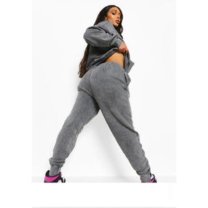 Chándal para Mujer con Lavado Ácido, Diseño Personalizado OEM/ODM, Precio de Fábrica, Alta Calidad, Ligero, Suave, Transpirable, Ropa Deportiva Informal - Product Image 3