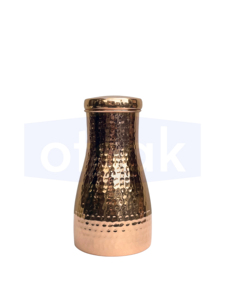 กระติกน้ำทองแดงพรีเมียม OTSAK ดีไซน์หรูหราทันสมัย ฝาทองแดงแบบตอกลาย พกพาสะดวก ใช้ได้ทั้งที่บ้าน ที่ทำงาน และแคมป์ปิ้ง ขนาด 34 ออนซ์ 1000 มล. - Product Image 5