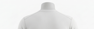 Men's White Short Sleeve Crew Neck Moisture Wicking T-Shirt 100% Polyester <b>Mesh</b> Solid Color All Seasons Athletic Fit - Product Image 5