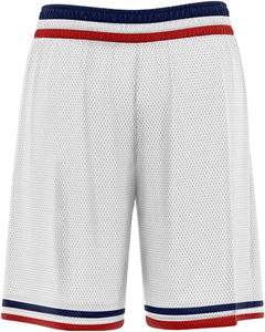 Shorts de basketball pour hommes personnalisés, respirants, doux, à prix de gros, 100% polyester, séchage rapide, toutes saisons, sublimation - Product Image 3